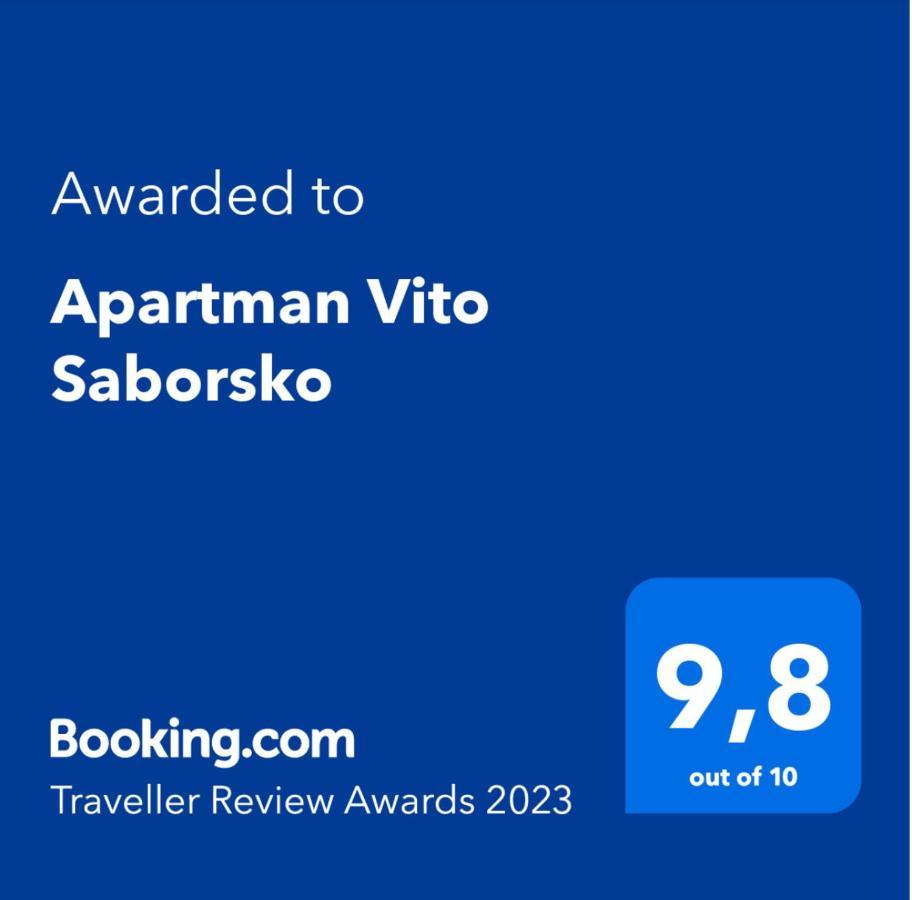 Apartman Vito Saborsko מראה חיצוני תמונה